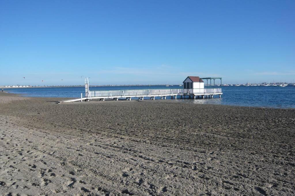Piso En Primera Linea Con Wifi Y Vistas Al Mar Lo Pagán Exterior foto